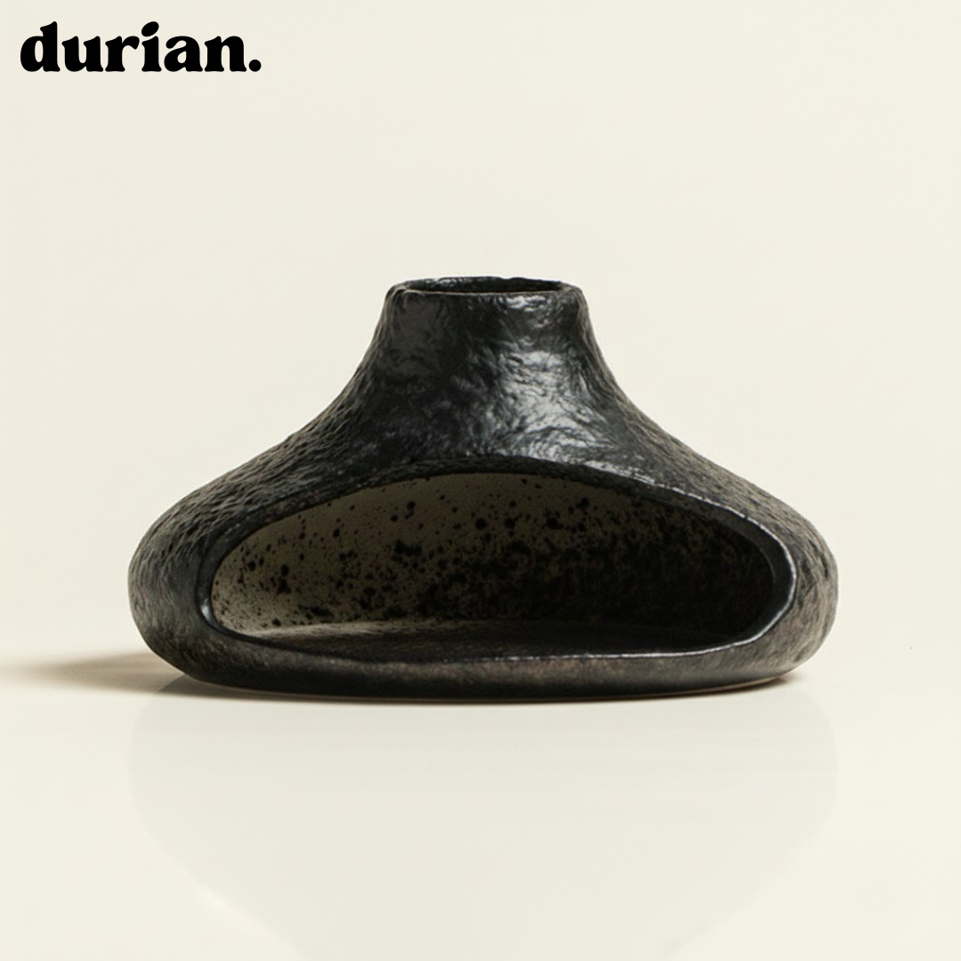 durian ミニ暖炉風 セラミック香炉｜パロサント・ハーブ・コーン香対応