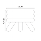 durian. 세라믹 펫푸드볼 고다리 스탠드형｜고양이·소형견 겸용 식기세트 (사료볼 & 워터볼)