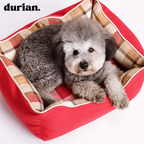 durian ペットベッド｜やさしい肌ざわりのオックスフォードベッド犬猫兼用